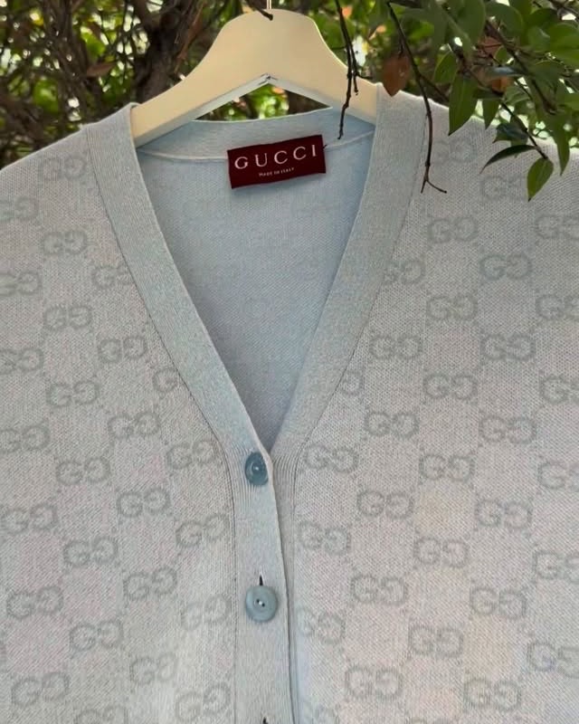 Gucci knitwear, soft, bright and true to colour